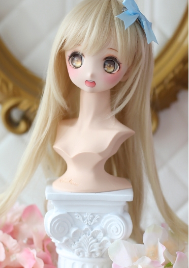 HONEY DOLL / 1/3,DD,SD,MDD 毛先カール ロング ライトゴールド ドール