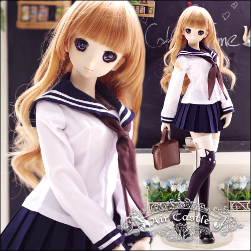 HONEY DOLL / 1/3,DDDY 長袖セーラー服セット ドルフィードリーム 人形