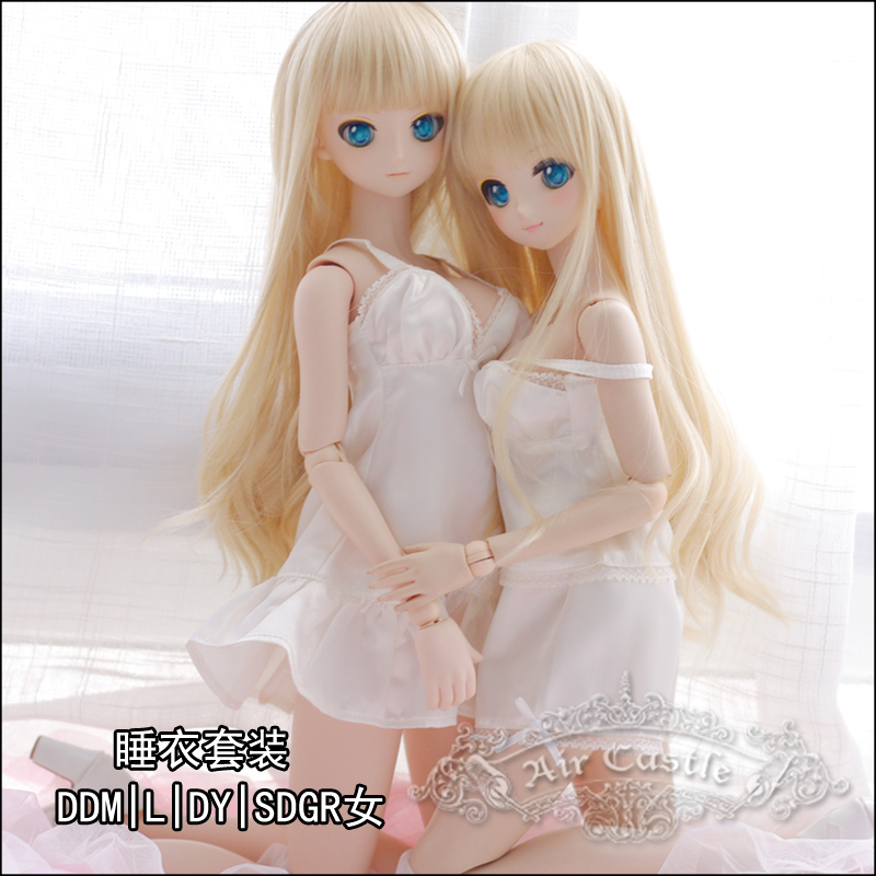 HONEY DOLL / 1/3,SD,DD セクシーシルクインナー 5点セット ムーン 