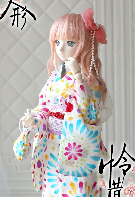 HONEY DOLL / 1/3,DD,SD 浴衣セット 花火 スーパードルフィー 人形用