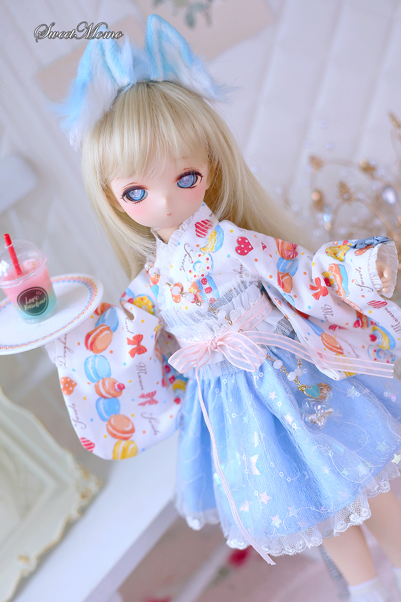 MDD MSD SDM ドール 服 まとめ売り 青-