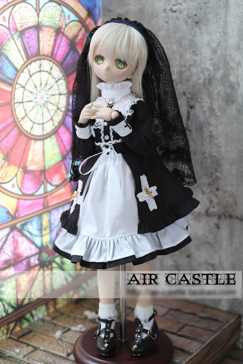 HONEY DOLL / 1/4,MDD,MSD シスター 修道女 ワンピース セット服